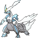 Kyurem White, Front, in Ultra Sun & Ultra Moon