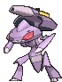 Genesect, Front, in Ultra Sun & Ultra Moon