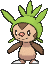 Chespin, Front, in Ultra Sun & Ultra Moon
