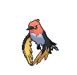 Fletchinder, Front, in Ultra Sun & Ultra Moon