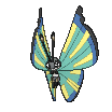 Vivillon Savanna, Front, in Sun & Moon