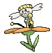 Flabébé Orange Flower in Ultra Sun & Ultra Moon