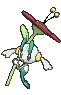 Floette Red Flower, Front, in Sun & Moon