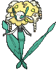 Florges Yellow Flower in Ultra Sun & Ultra Moon