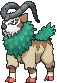 Gogoat, Front, in Ultra Sun & Ultra Moon