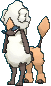 Furfrou Diamond Trim, Front, in Sun & Moon