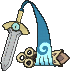 Honedge, Front, in Sun & Moon