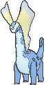 Aurorus, Front, in Sun & Moon