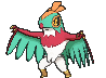 Hawlucha, Front, in Sun & Moon