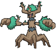 Trevenant, Front, in Sun & Moon