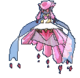 Diancie Mega, Front, in Sun & Moon
