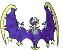 Lunala, Front, in Sun & Moon