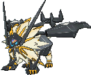 Necrozma Dusk Mane, Front, in Ultra Sun & Ultra Moon