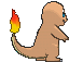 Charmander, Back, in Ultra Sun & Ultra Moon