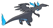 Charizard Mega X, Back, in Ultra Sun & Ultra Moon