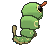 Caterpie, Back, in Ultra Sun & Ultra Moon