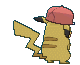 Pikachu Alola Cap, Back, in Sun & Moon