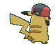 Pikachu Hoenn Cap, Back, in Ultra Sun & Ultra Moon