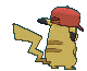 Pikachu Partner Cap, Back, in Ultra Sun & Ultra Moon