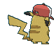 Pikachu Unova Cap, Back, in Ultra Sun & Ultra Moon