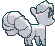 Vulpix Alolan, Back, in Ultra Sun & Ultra Moon