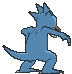Golduck, Back, in Ultra Sun & Ultra Moon