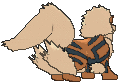 Arcanine, Back, in Ultra Sun & Ultra Moon