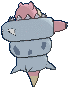 Slowbro Mega, Back, in Ultra Sun & Ultra Moon