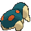 Cyndaquil, Back, in Ultra Sun & Ultra Moon