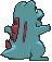 Totodile, Back, in Sun & Moon