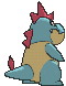 Croconaw, Back, in Sun & Moon