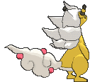 Ampharos Mega, Back, in Ultra Sun & Ultra Moon