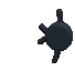 Unown K, Back, in Sun & Moon
