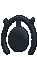 Unown M, Back, in Sun & Moon