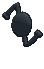 Unown S, Back, in Ultra Sun & Ultra Moon