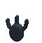 Unown W, Back, in Sun & Moon