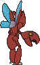 Scizor, Back, in Ultra Sun & Ultra Moon