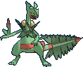 Sceptile Mega, Back, in Ultra Sun & Ultra Moon
