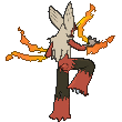 Blaziken Mega, Back, in Ultra Sun & Ultra Moon