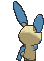 Minun, Back, in Ultra Sun & Ultra Moon