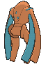 Deoxys Defense Forme, Back, in Sun & Moon