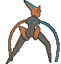 Deoxys Speed Forme, Back, in Sun & Moon