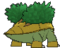 Grotle, Back, in Sun & Moon