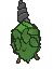 Burmy Plant Cloak, Back, in Ultra Sun & Ultra Moon