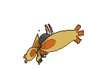 Mothim, Back, in Ultra Sun & Ultra Moon