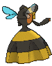 Vespiquen, Back, in Sun & Moon