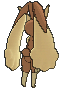 Lopunny, Back, in Ultra Sun & Ultra Moon