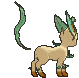 Leafeon, Back, in Ultra Sun & Ultra Moon