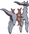 Arceus Fire, Back, in Sun & Moon