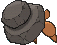 Dwebble, Back, in Sun & Moon